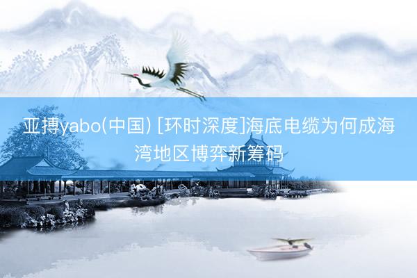 亚搏yabo(中国) [环时深度]海底电缆为何成海湾地区博弈新筹码